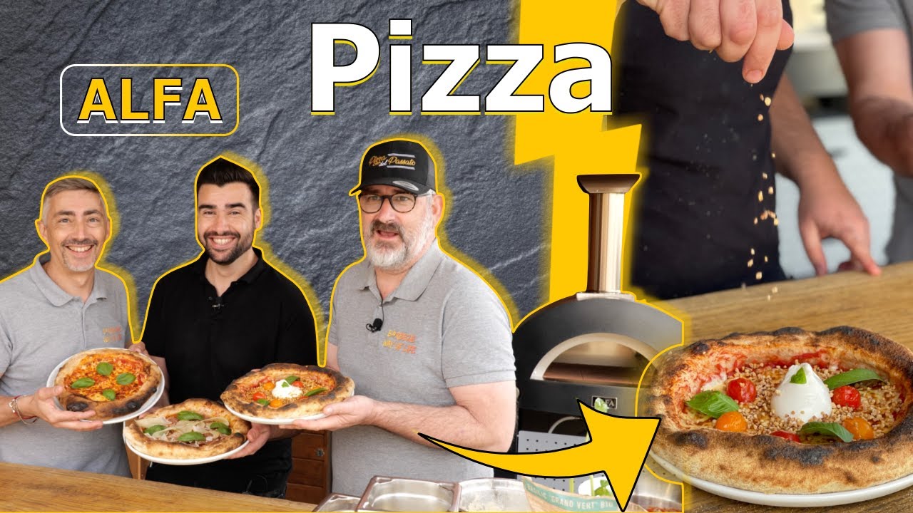 Comment faire une pizza de Pro ? Bois ou au gaz ? Four hybride Alfa Brio !