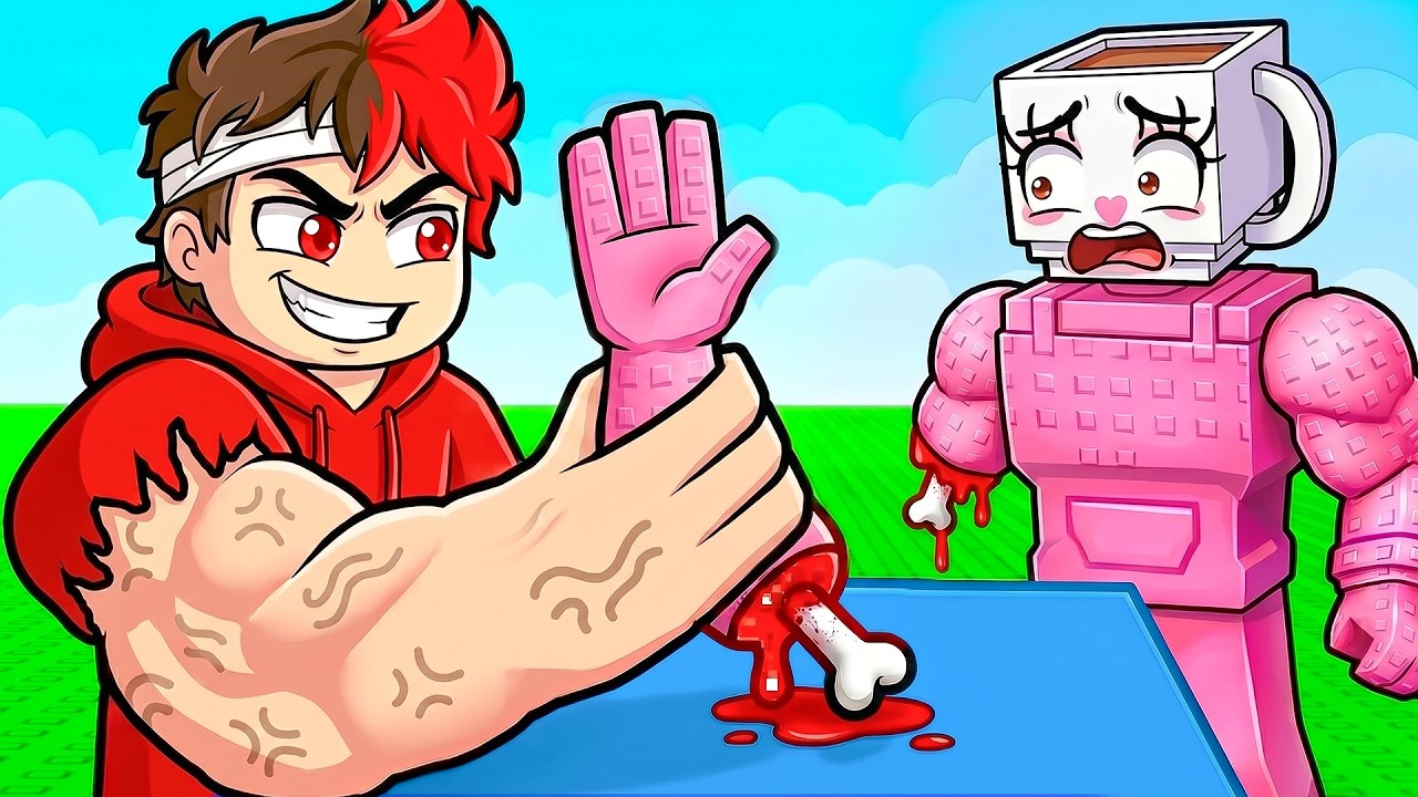 How I Became The MOST STRONGEST in Roblox Arm Wrestle For Brainrot!💪
