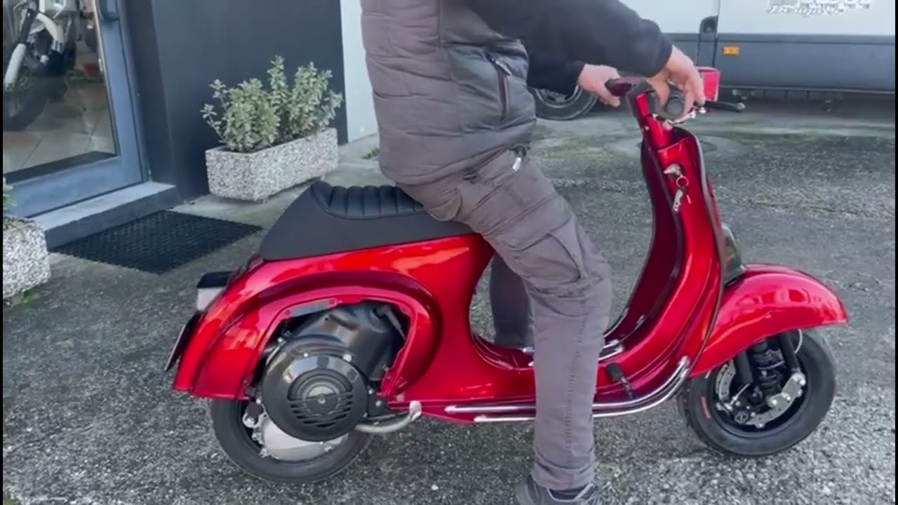 Accensione piaggio vespa 102 DR Evolution più mix Quattrini