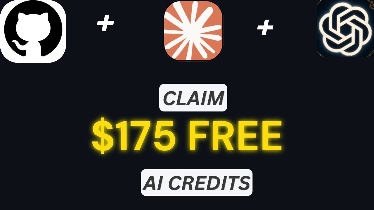 Claim $175 FREE AI API Credit with GitHub! (ChatGPT & Claude Guide)