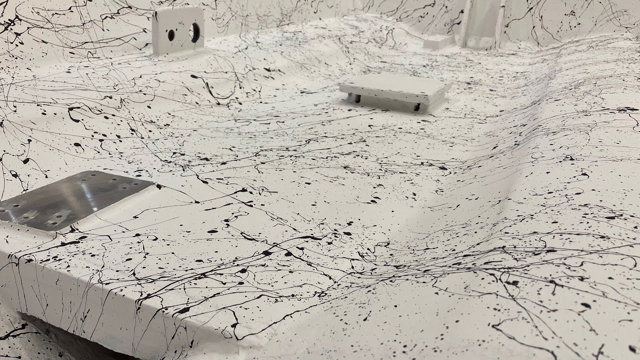 Hydrostream voodoo restoration #19 gelcoat splatter interior