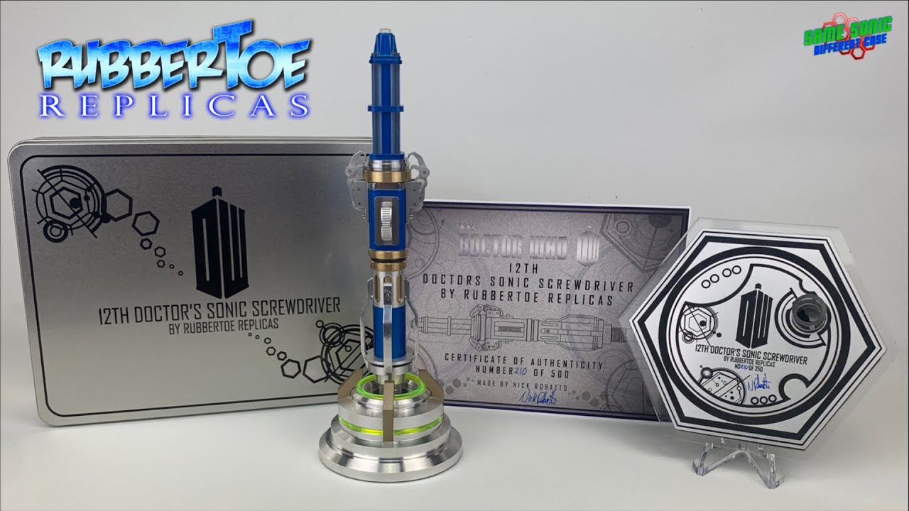 Rubbertoe Replicas - Twelfth Doctor's Sonic Screwdriver