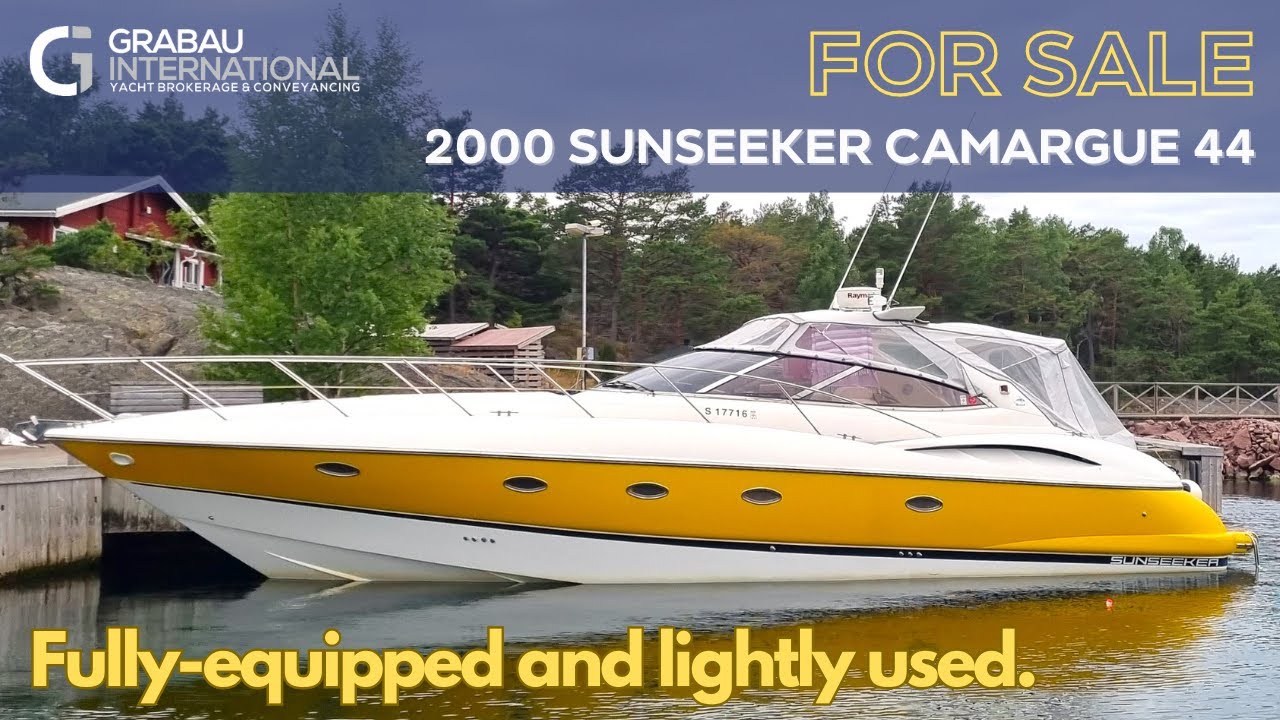 [OFF MARKET]  2000 SUNSEEKER CAMARGUE 44 'Tipu' | Motor Yacht for sale with Grabau International