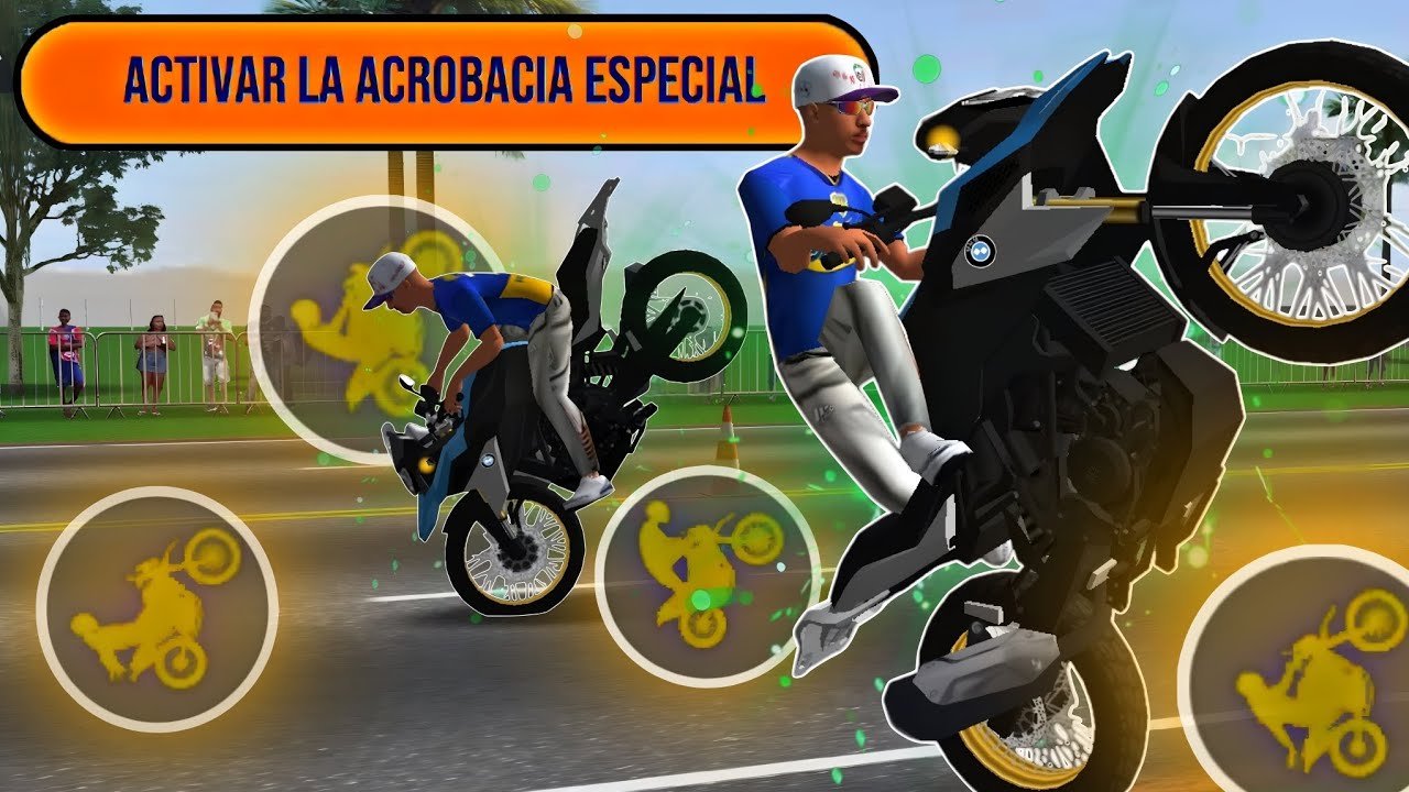 MOTO WHEELIE 3D! ⚡🏍️ DESBLOQUEAMOS LAS ACROBACIAS ESPECIALES! 🤯😱 ÉPICO❗