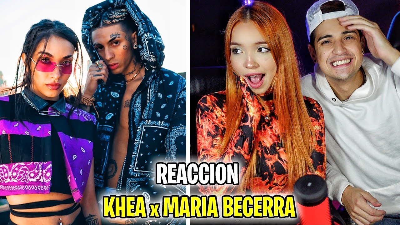 REACCION con mi AMIGA a KHEA, Maria Becerra - Te Necesito