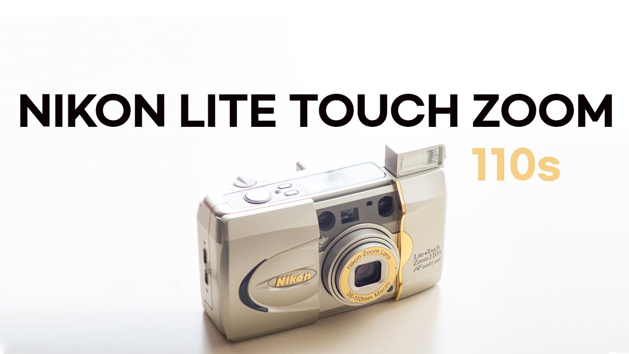 Nikon lite touch zoom 110s film camera!