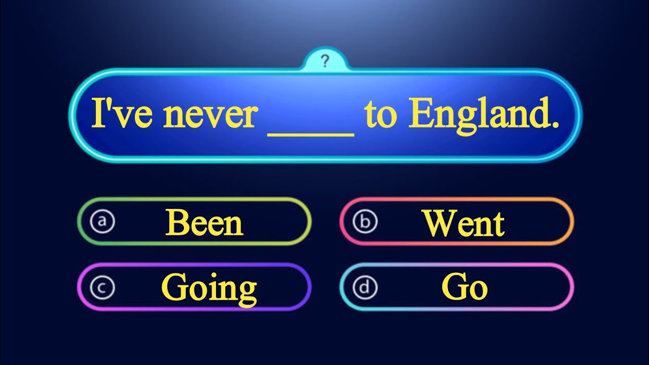 25 English Grammar Quiz | Test Your English Level | English Grammar Practice Test