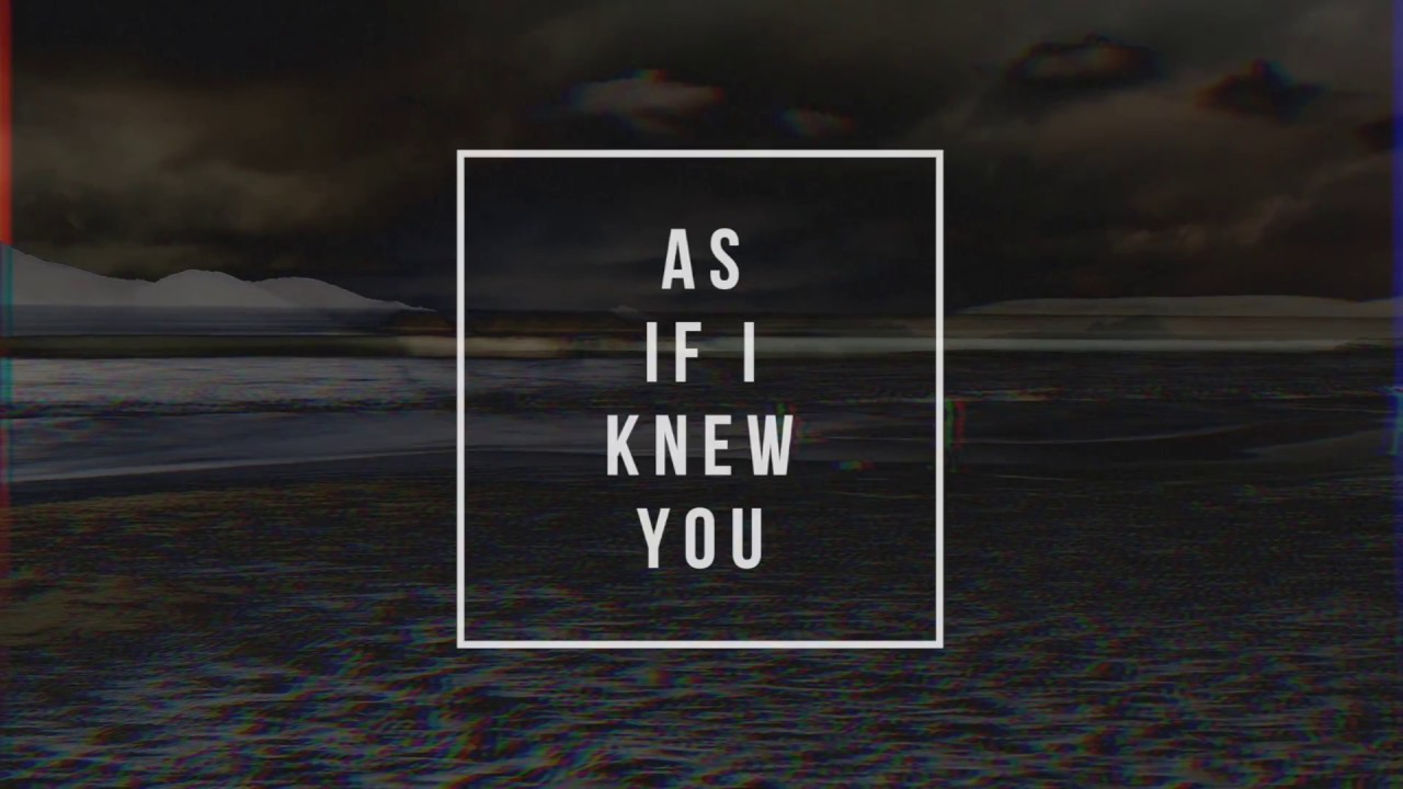 Joe Turone - As If I Knew You [LYRIC VIDEO]