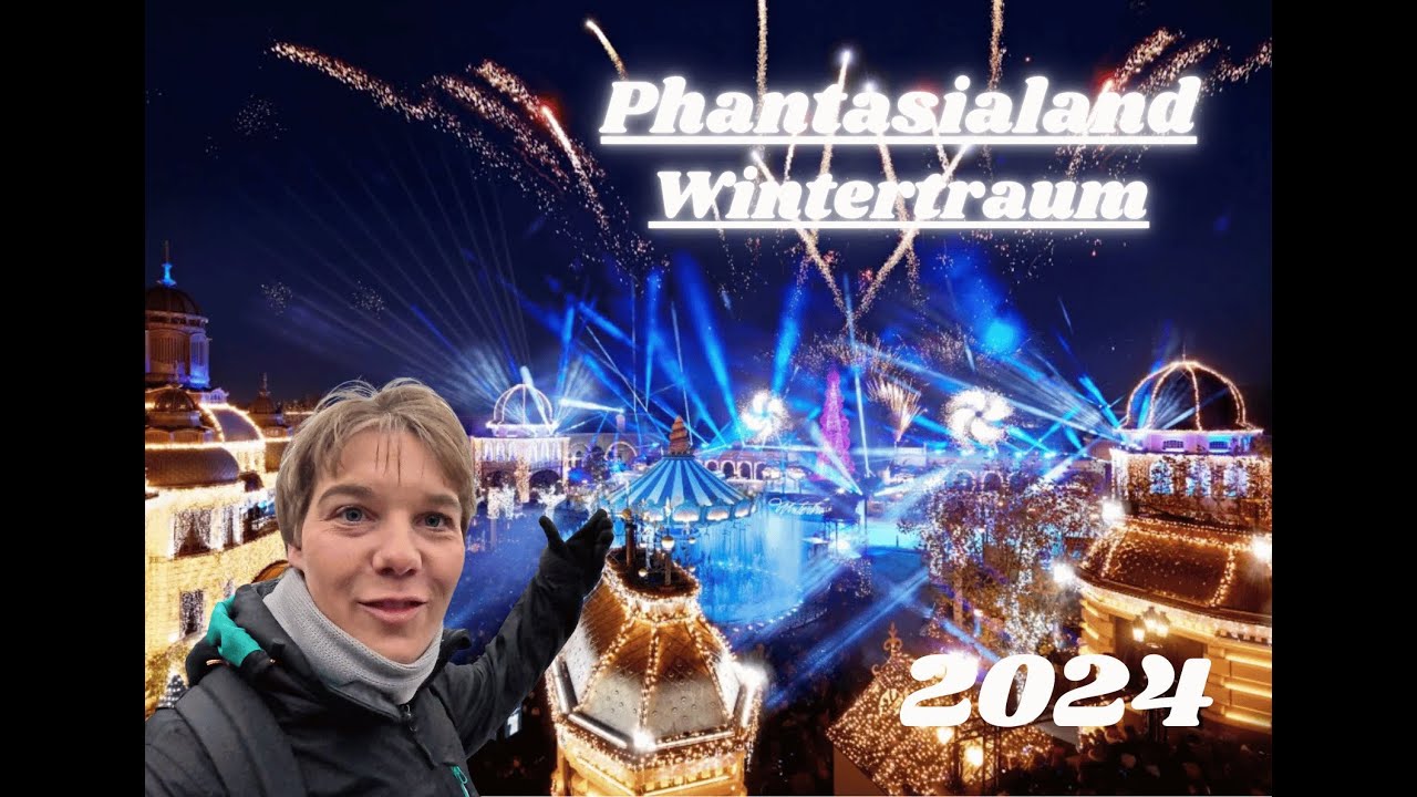 Phantasialand Wintertraum (Funfairworld) 2024 Vlog #1 HD ;)