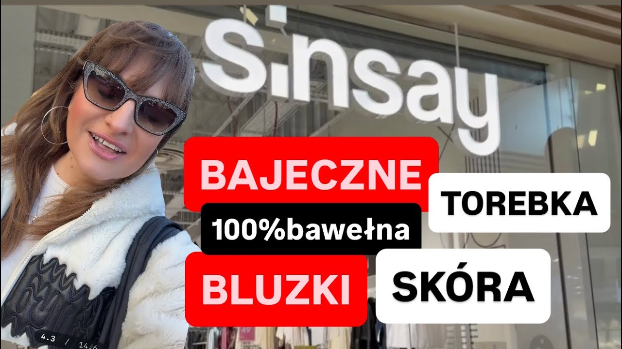 SINSAY💗CUDNE BLUZKI TANIO BAWEŁNA💗kurteczka MIERZĘ śliczna💗BUTY BALERINY💗nowości wiosenne💗