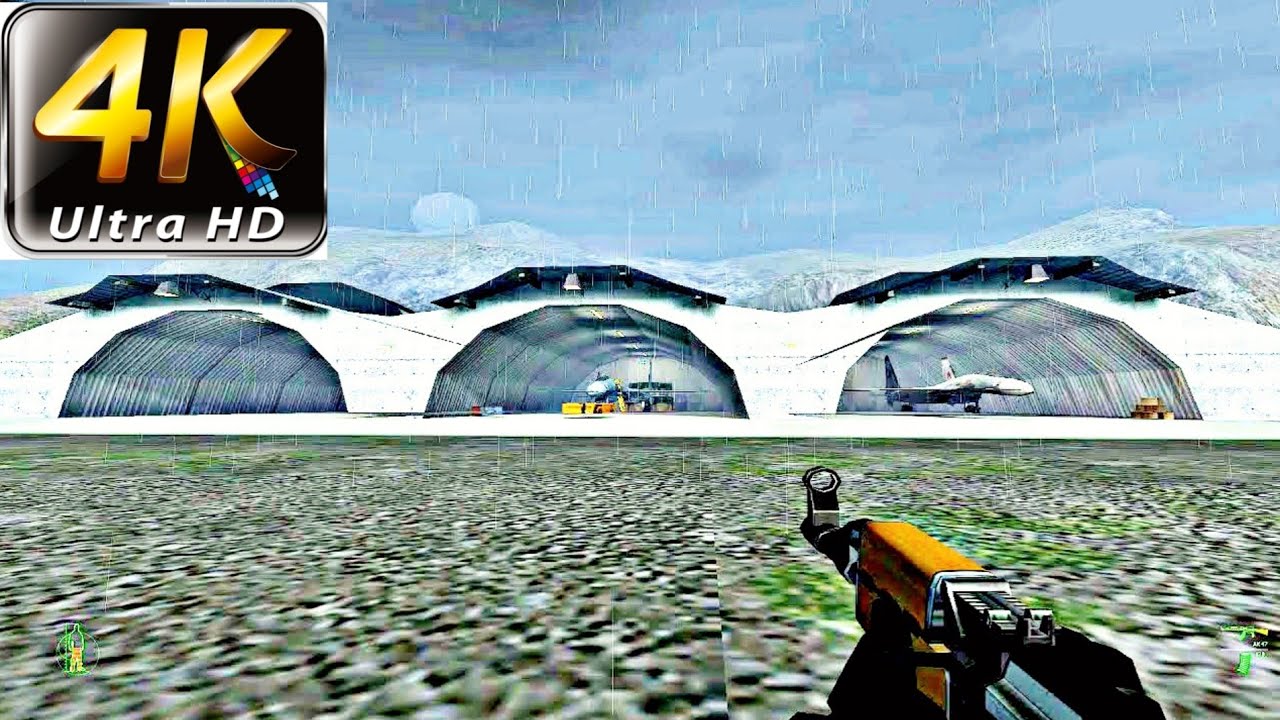 Project igi 1 2023 | Mission 3  Airbase | 4K Gameplay | Intel Core i5 4670 | GTX 1080 Full HD.
