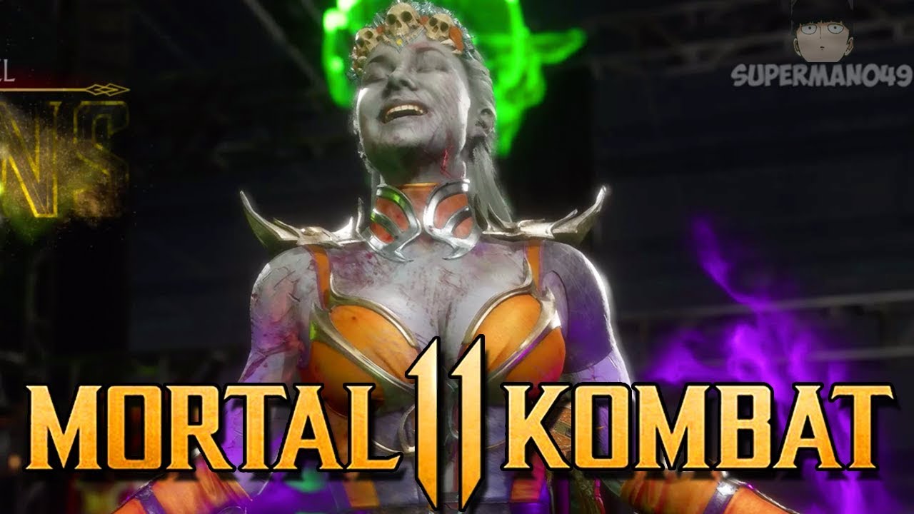 Sindel Laughs At The Rage Quitter - Mortal Kombat 11: "Sindel" Gameplay