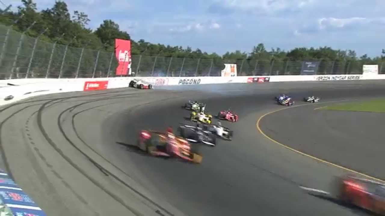 2015 Verizon IndyCar Series - ABC Supply 500 from Pocono Raceway Highlights