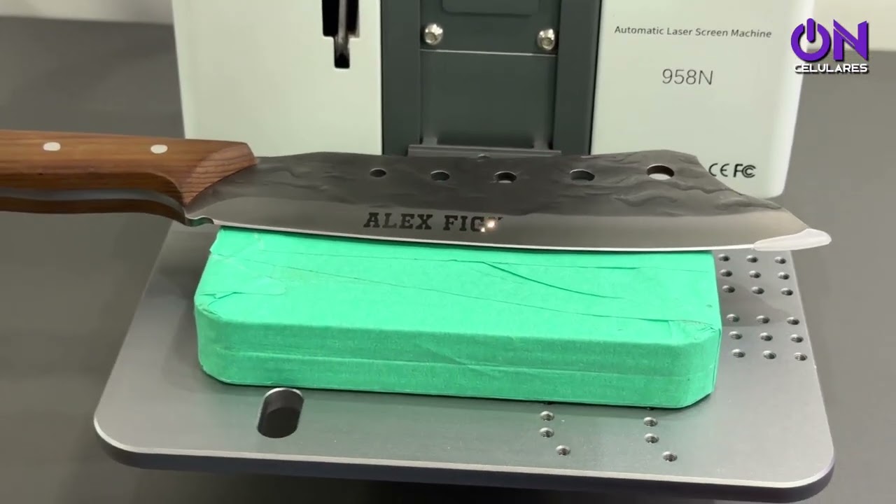 Gravação de Faca a laser 