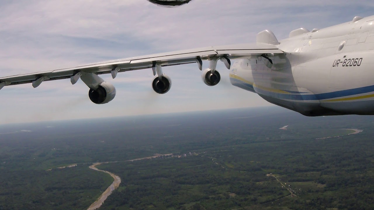 An-225 UR-82060 Take Off CCA (SLCH) Chimore, Bolivia