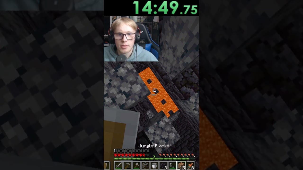 Minecraft Speedrun Fail 