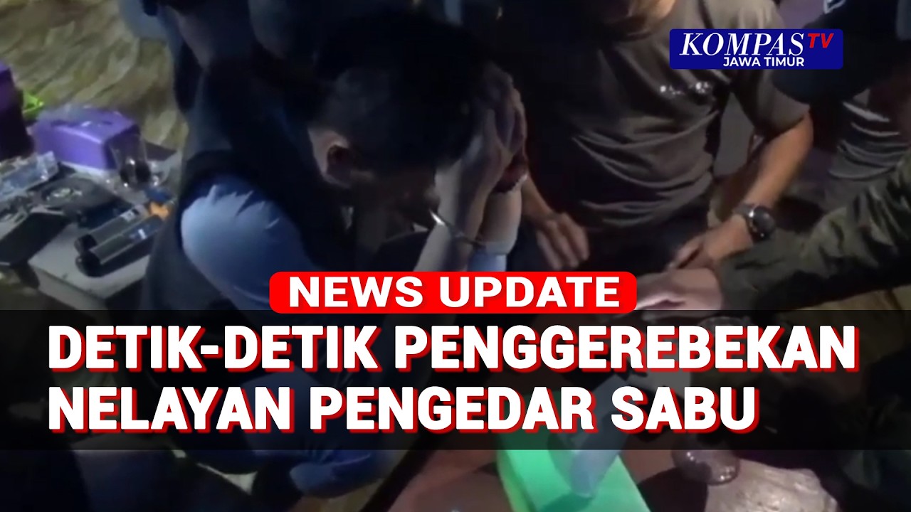 Polisi Gerebek Pengedar Sabu di Kampung Nelayan, Pelaku Ternyata Seorang Nelayan!