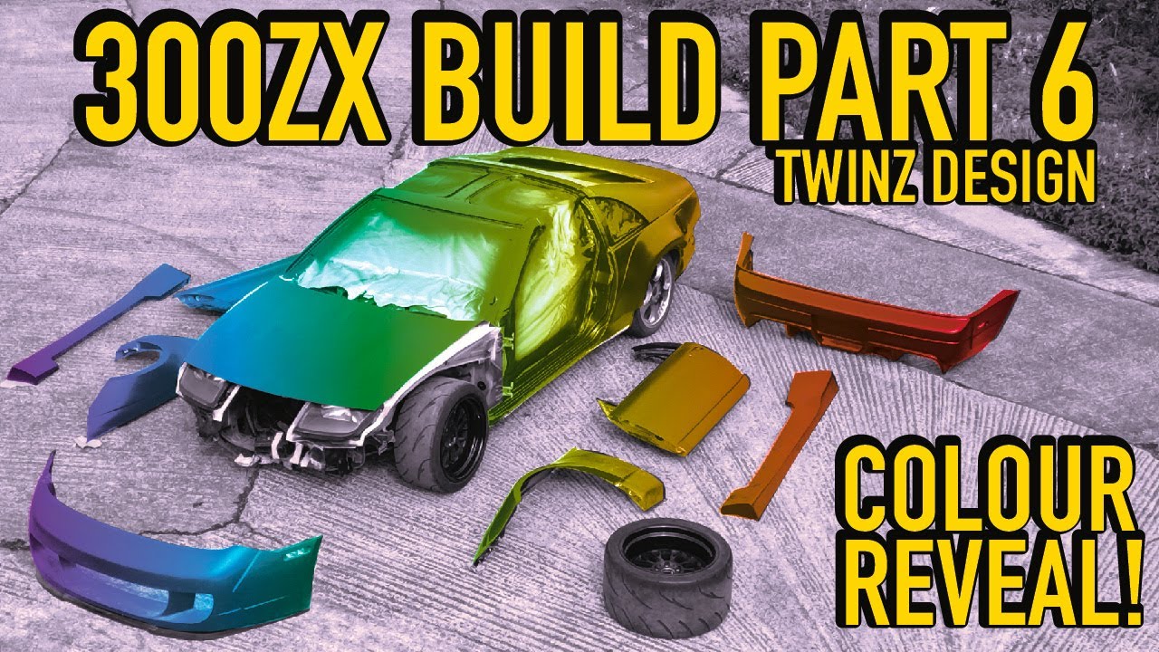 300ZX TWINZ DESIGN PART 6 COLOUR REVEAL!
