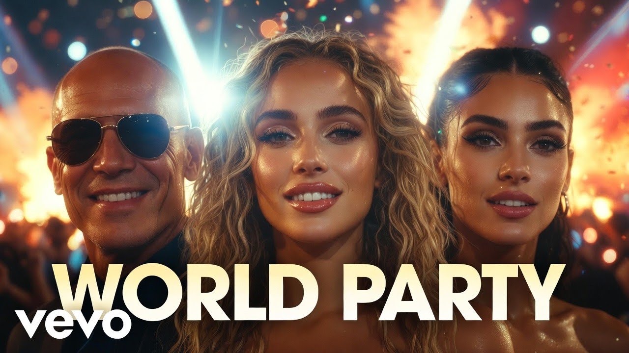 Pitbull & Shakira & Dua Lipa - WORLD CUP  2026 🌍 | Official Music Video | Global Festival 2026 
