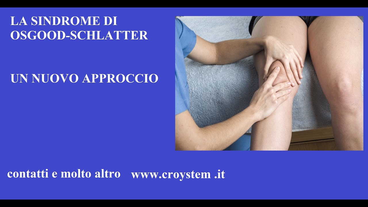 Sindrome di Osgood-Schlatter come curarla come tornare rapidamente allo sport