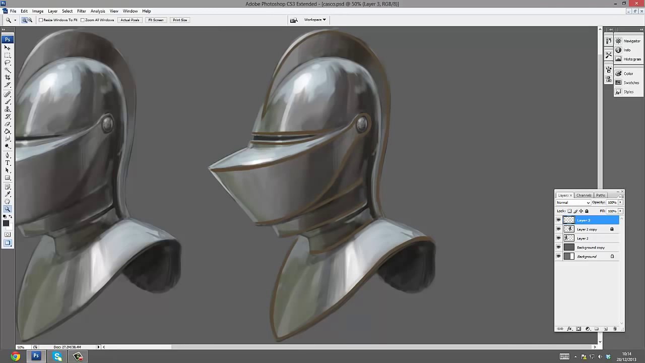 Como Pintar  ARMADURA MEDIEVAL  TUTORIAL  ESPAÑOL