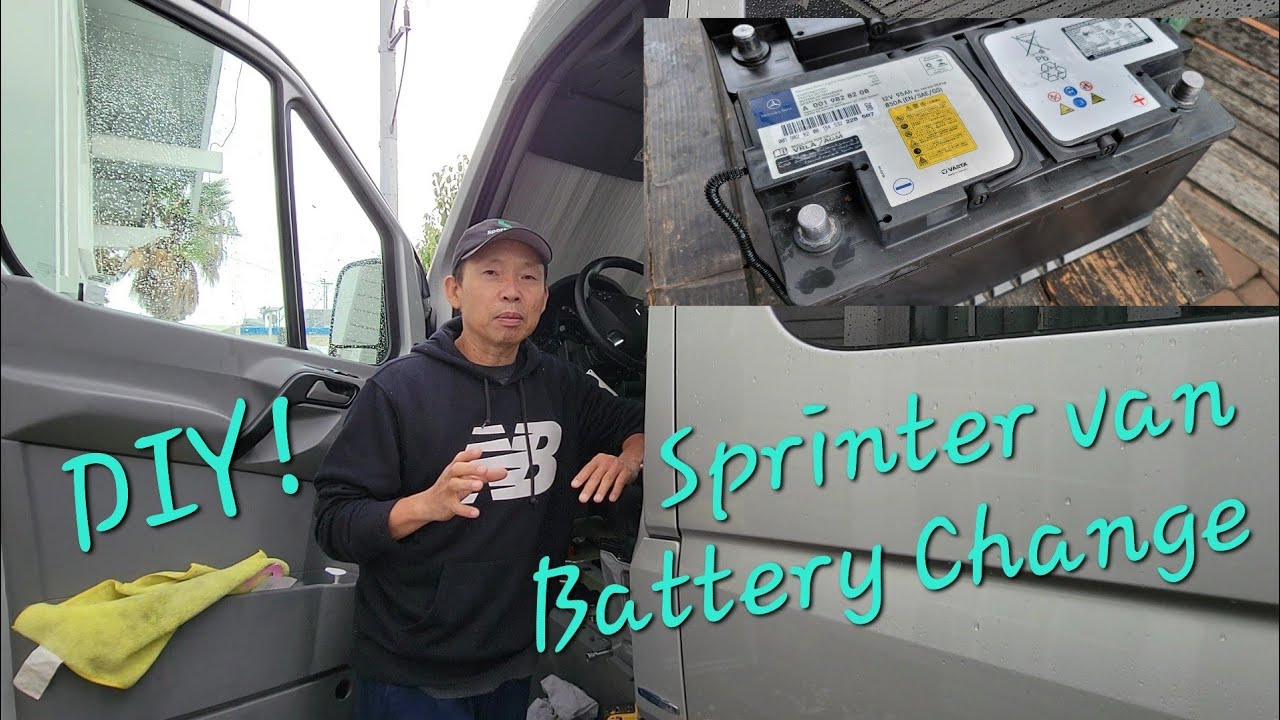Как заменить аккумулятор в фургоне Mercedes Sprinter своими руками