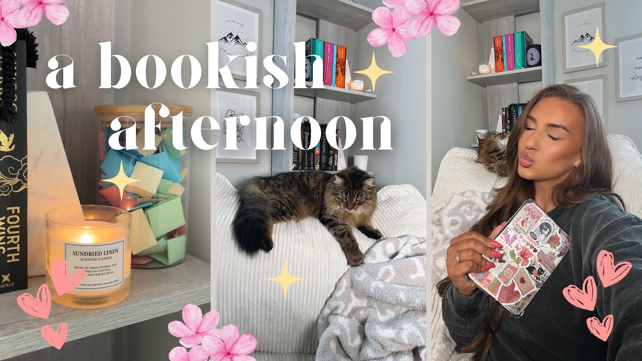 reading vlog, TBR jar + kindle colorsoft review 📖🌸⚔️☁️