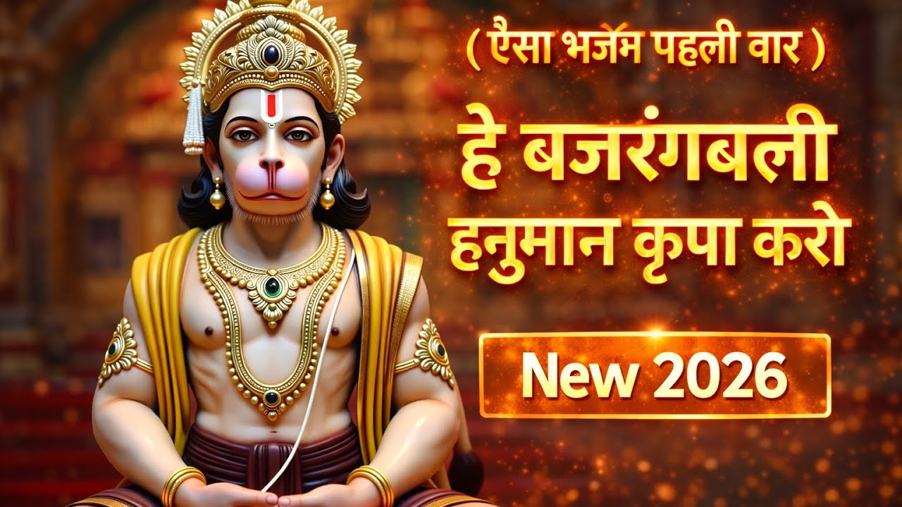 हे दया निधान हनुमान कृपा करो | Most Heart Touching Hanuman Bhajan | Ram Bhakt Hanuman | New bhajan