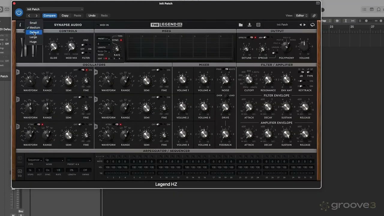 The Legend HZ:  Introduction & Interface