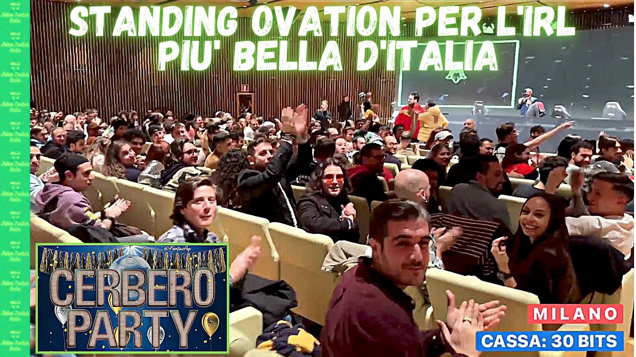 PATRIZIO OFFICIAL ACCLAMATO al CERBERO PARTY | MILAN GAMES WEEK