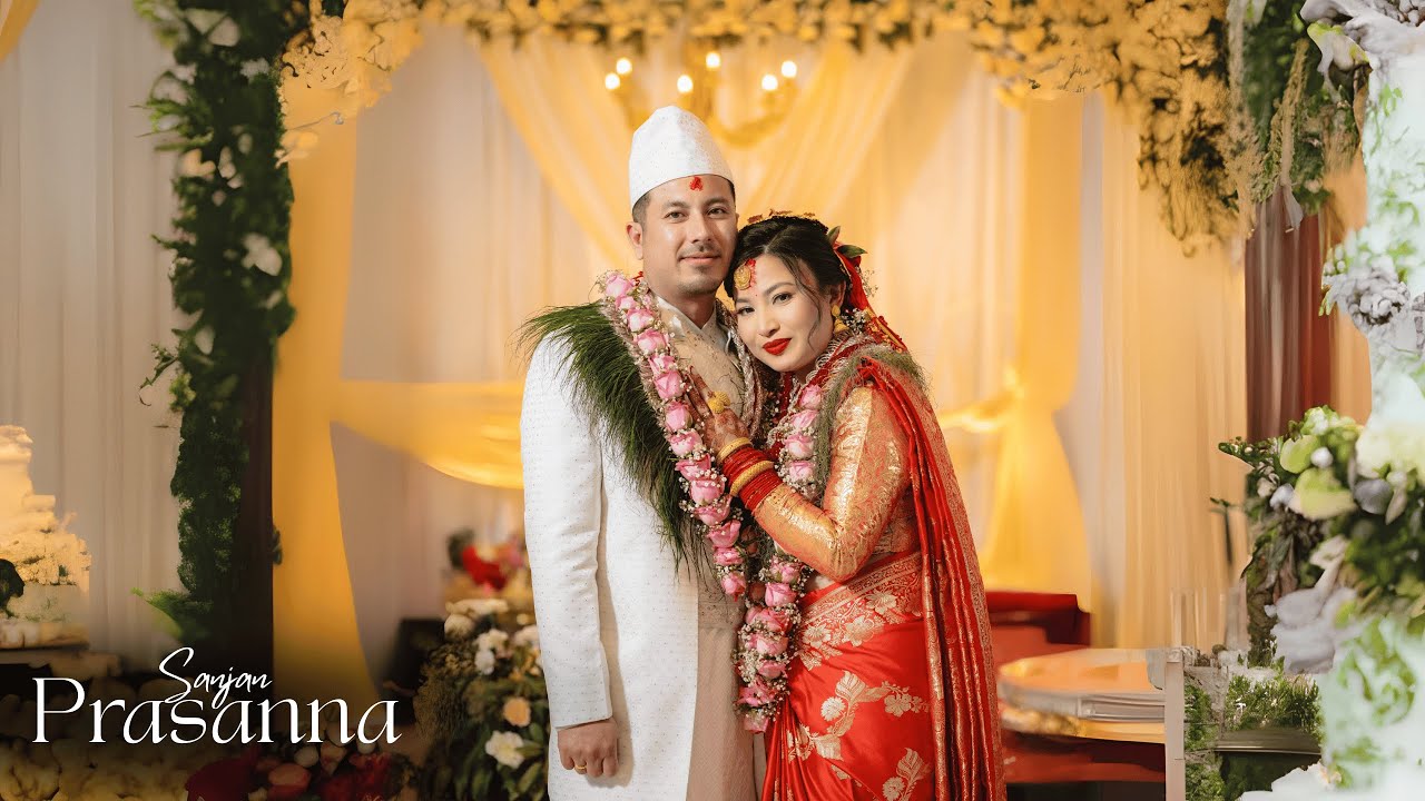 Sanjan & Prasanna    ||   Nepal Wedding Cinematic Highlights   ||   Lagan Gaatho