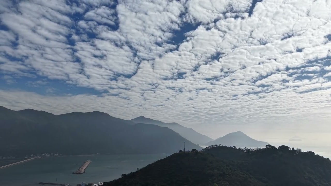  📍大澳虎山 🚶‍♂️☀️ #4k航拍 #drone #djiair3s #大澳 