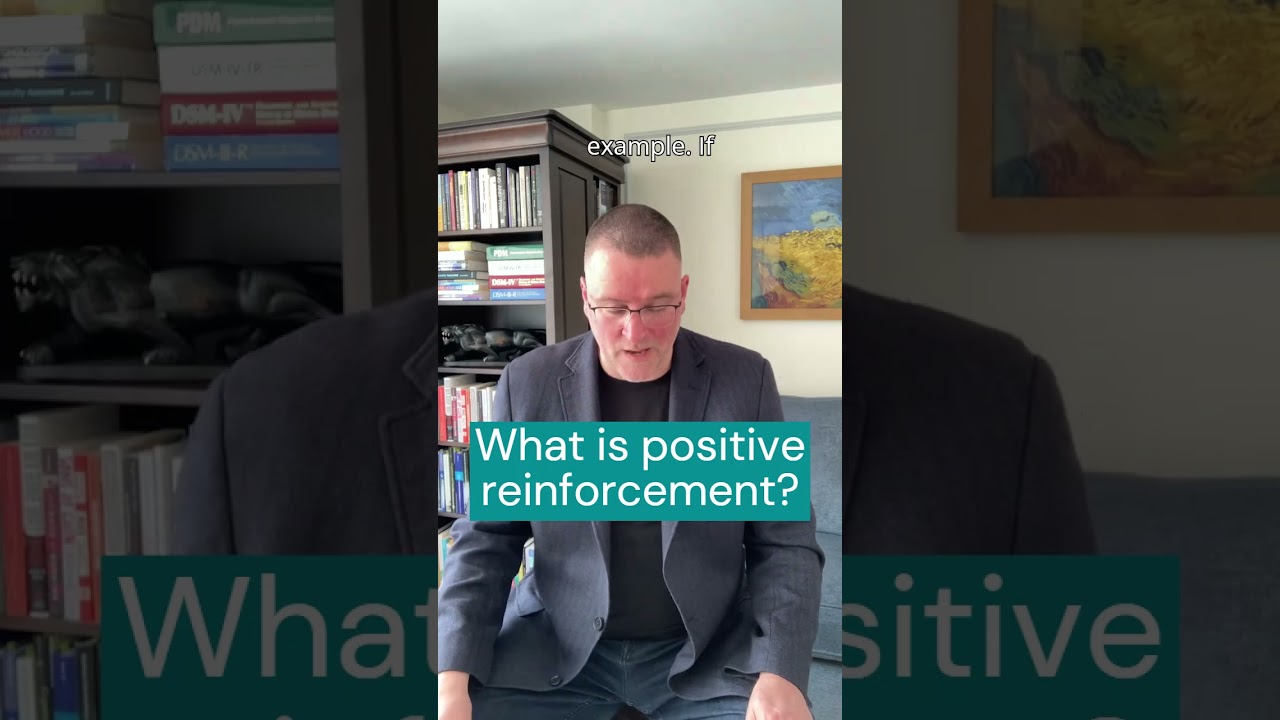 What is positive reinforcement?