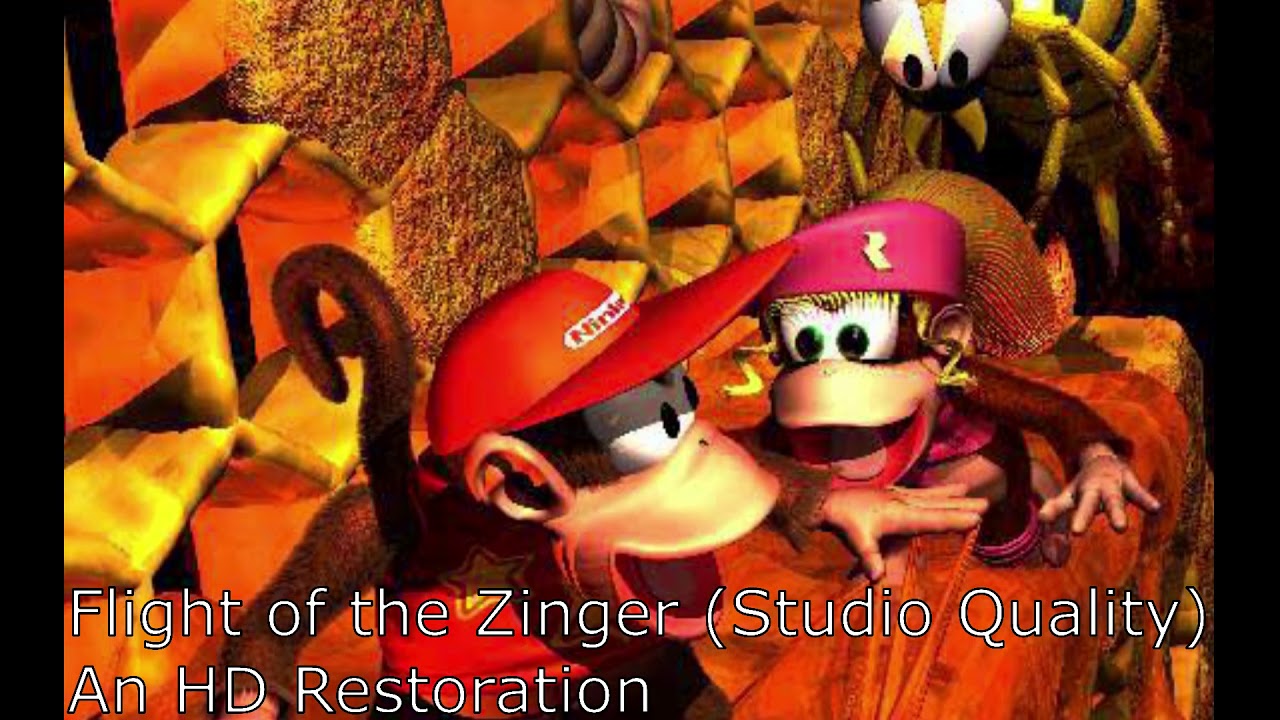 Donkey Kong Country - Flight of the Zinger [Restored]
