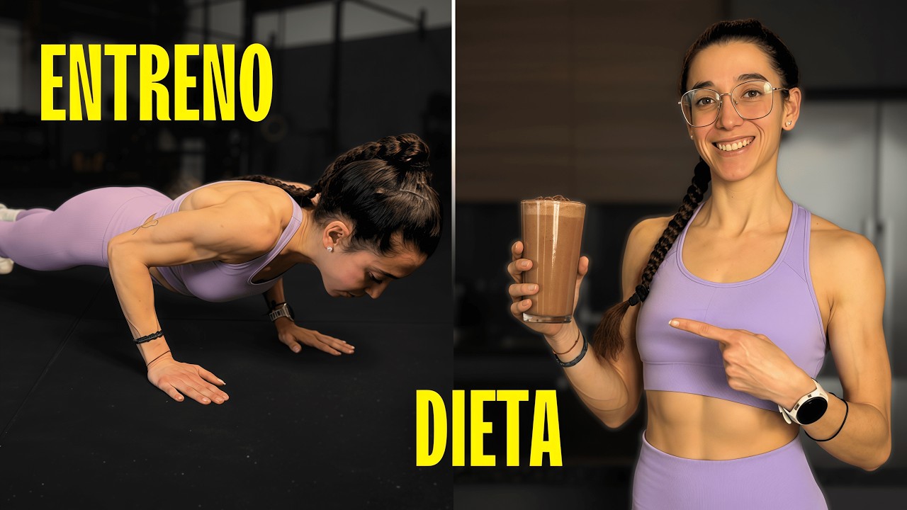 🥑 QUÉ COMER Antes y Después de Entrenar + TABATA de FLEXIONES | VLOG SEMANAL