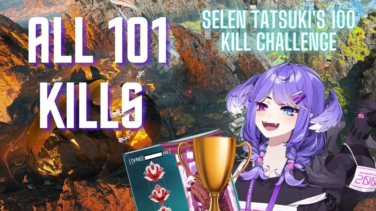 Selen Tatsuki's 101 KILLS in 11 minutes | NIJISANJI EN