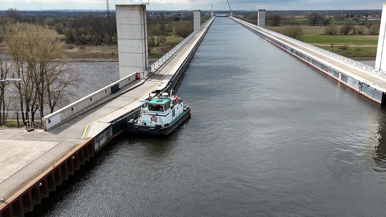 Das Magdeburger Wasserstraßenkreuz