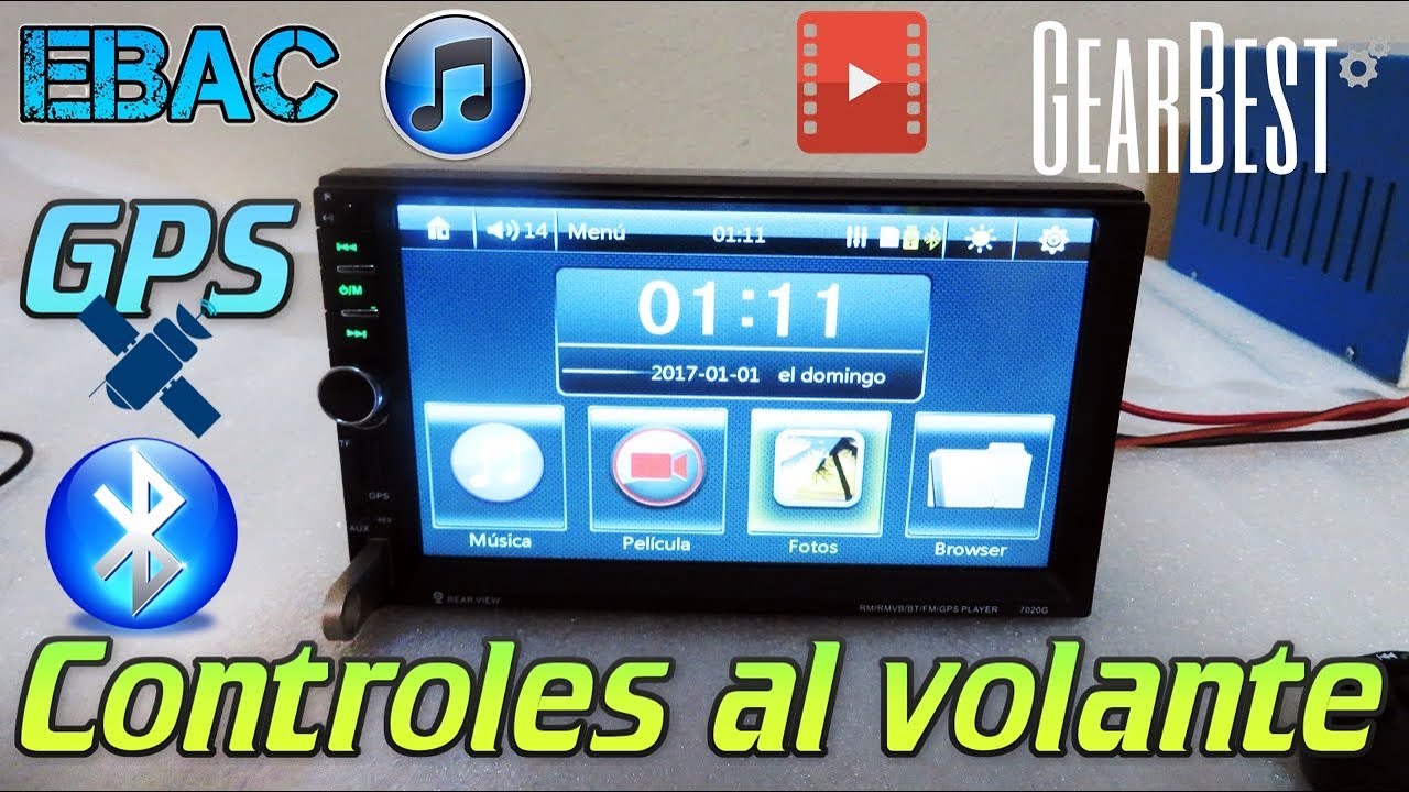 Autoestereo de Pantalla de Bajo Costo Y Muy Completo - GearBest.com | EBAC