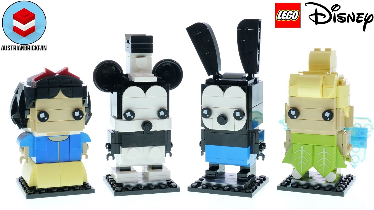 LEGO Brickheadz Disney 100th Celebration Speed Build #40622
