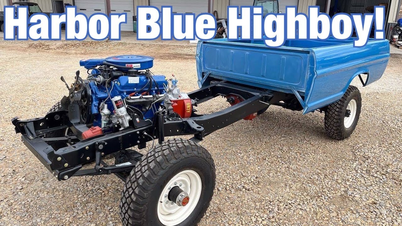 Harbor Blue Highboy Assembly Has Begun!