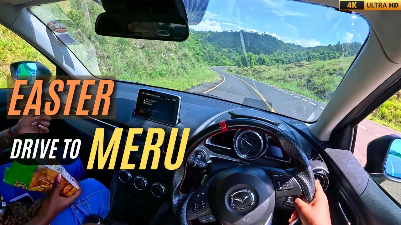 Easter Road Trip to Meru 🚗🌄 | Scenic Drive | POV Drive | GoPro Hero 11 | 4K #pov
