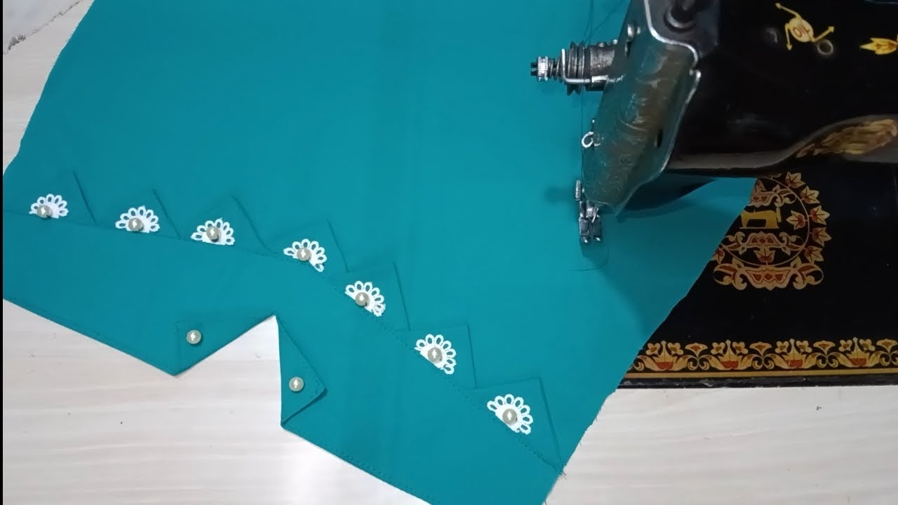 Fancy sleeves design cutting and stitching trending sleeve design#fashion #s#titching 