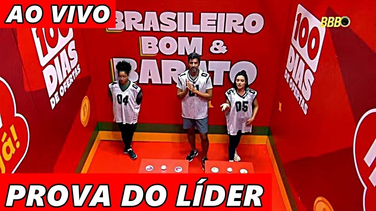 🔥BBB 26 AO VIVO: PROVA DO LÍDER AO VIVO ENTRE COWBOY, JORDANA E MILENA NO BBB 26 QUEM VAI VENCER?