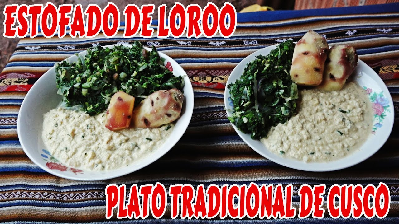 COMO PREPARAR ESTOFADO DE LORO | PLATOS TIPICOS DE CUSCO | TRADICION PERUANA | COMIDA SALUDABLE