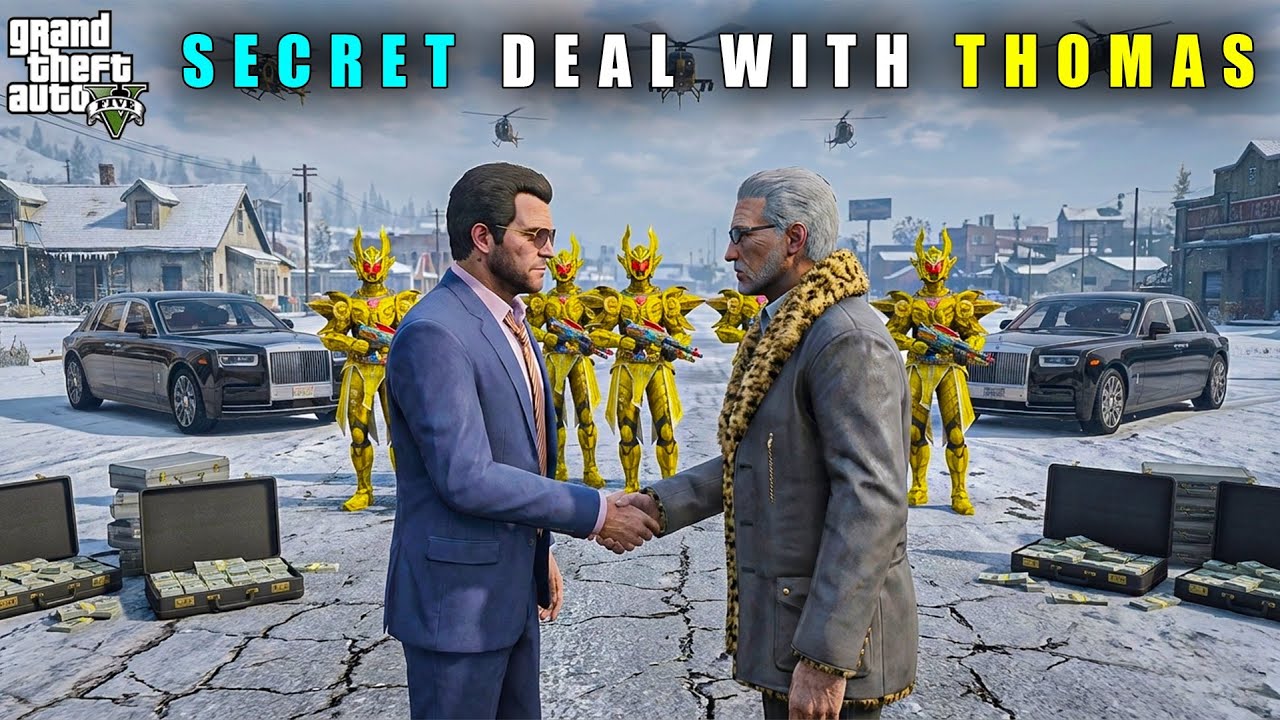 GTA 5 : MICHAEL'S SECRET DEAL WITH THOMAS || BB GAMING
