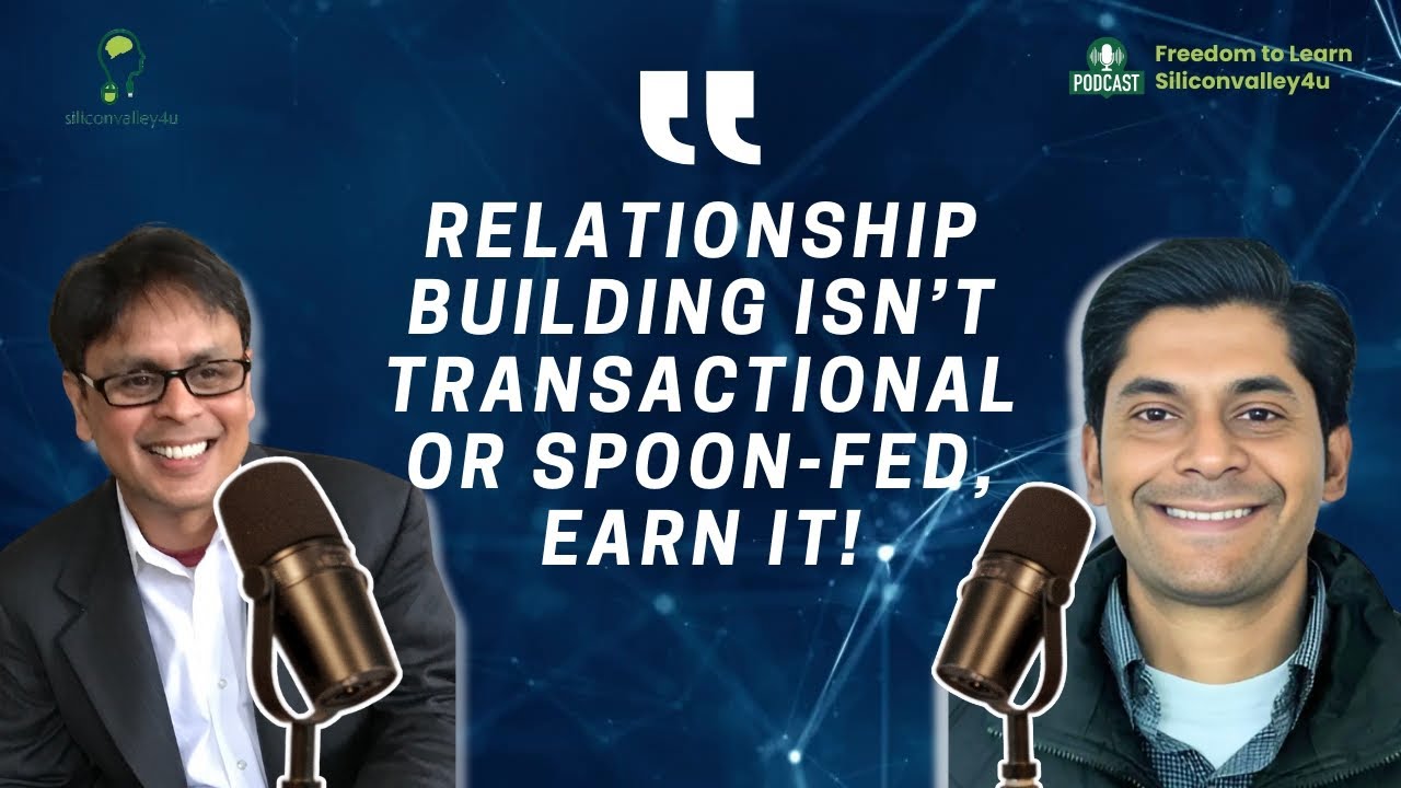 Want to Succeed? Google Manager Shares Top Mentorship & Networking Tips | Freedom to learn podcast