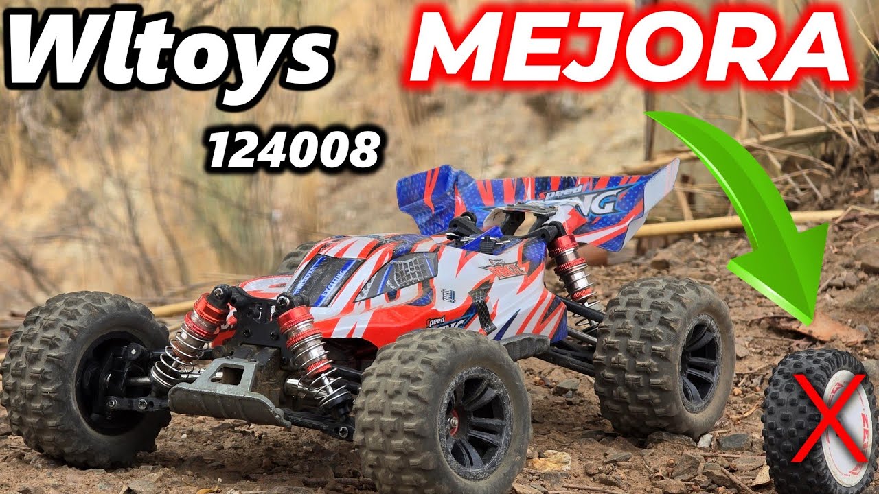 Wltoys 124008  !! MEJORA EL COCHE POR COMPLETO ¡¡