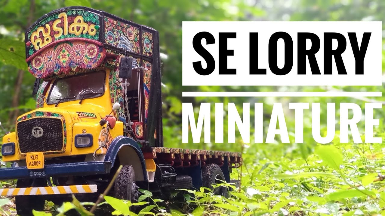 se lorry miniature making video