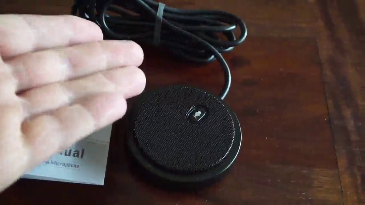 UNOOE Konferenzmikrofon   Mikrofon für Computer, Super Mikrofon bin sehr überrascht