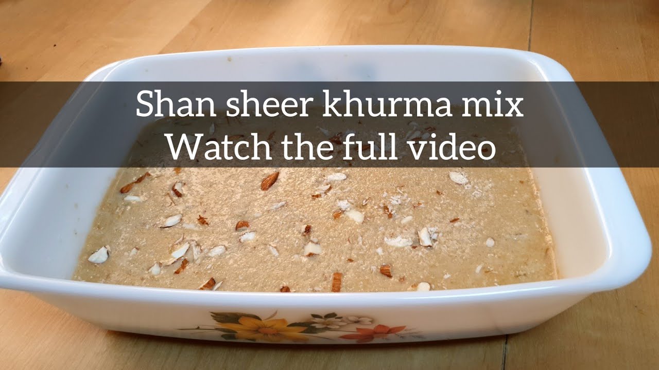 Shan sheer khurma mix | easy to make | 30mins cooking time | sweet dish #shanfoods #sheer khurma